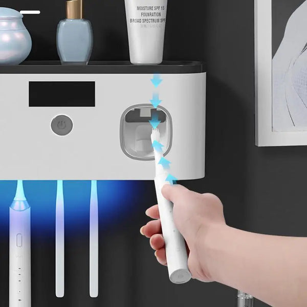 Magic Clean Toothbrush Station