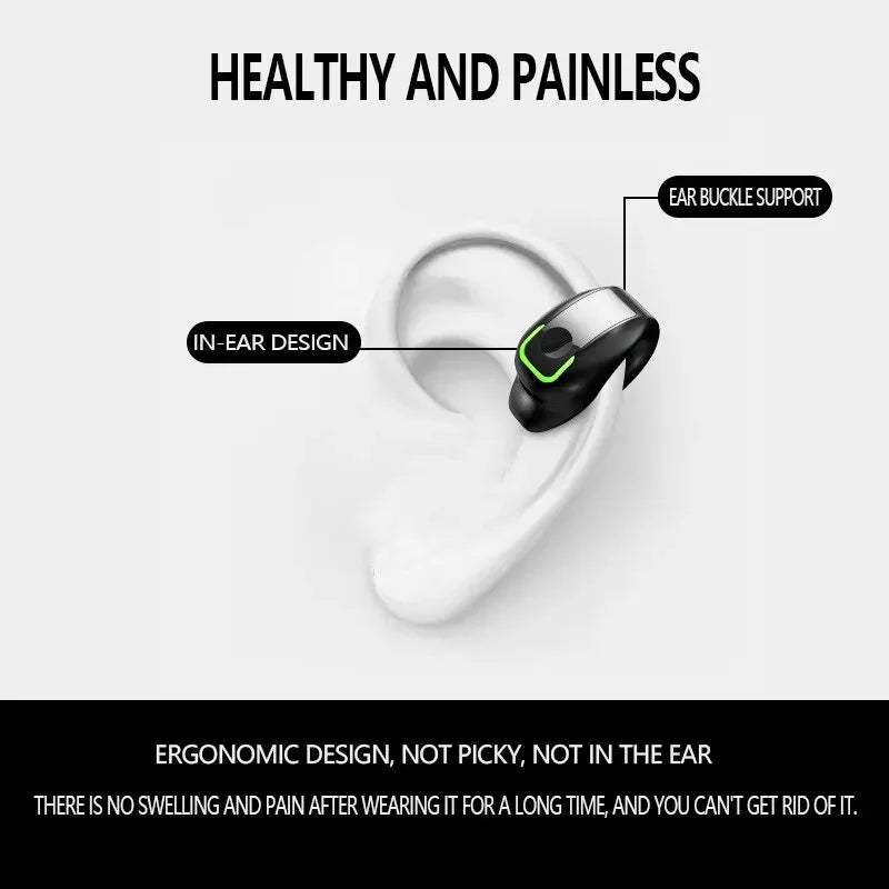 Enjoy music with total comfort—no need to put anything inside your ears – ClipSound Pro