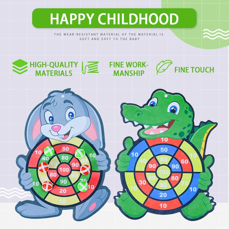 Cartoon Dart Board Game