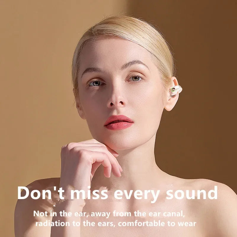 Enjoy music with total comfort—no need to put anything inside your ears – ClipSound Pro
