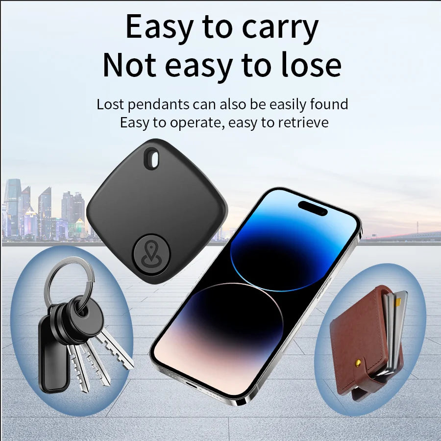 Mini Smart GPS Tracker Tag Bluetooth Locator Key Finder for iOS Android Google Find My Wallet Pet Kids Wireless Tracking Device