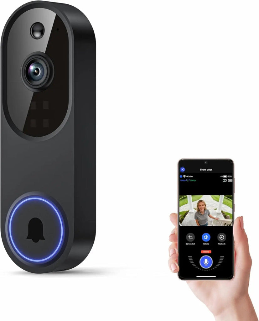 Never miss a visitor again-Smart Wireless Video Doorbell Pro™
