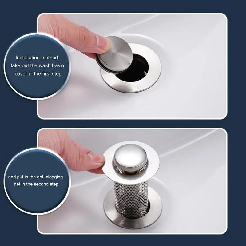 PopUp Drain Hair Catcher