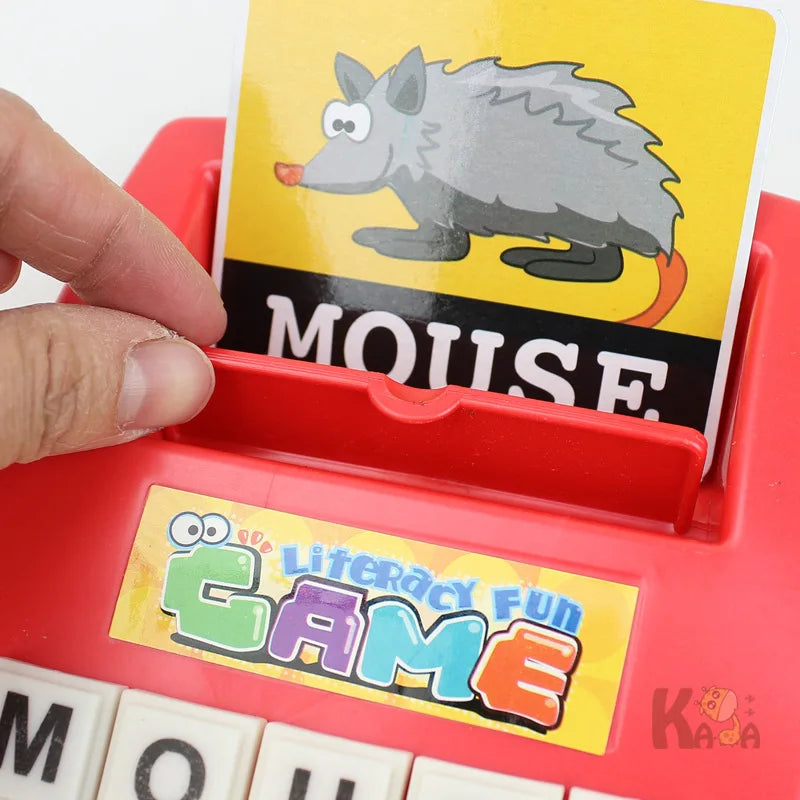 ABC Matching Game for Toddlers English Alphabet Letters Cards
