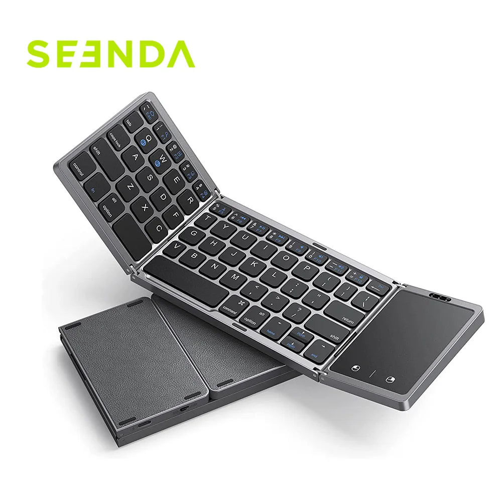 Compact Foldable Wireless Keyboard