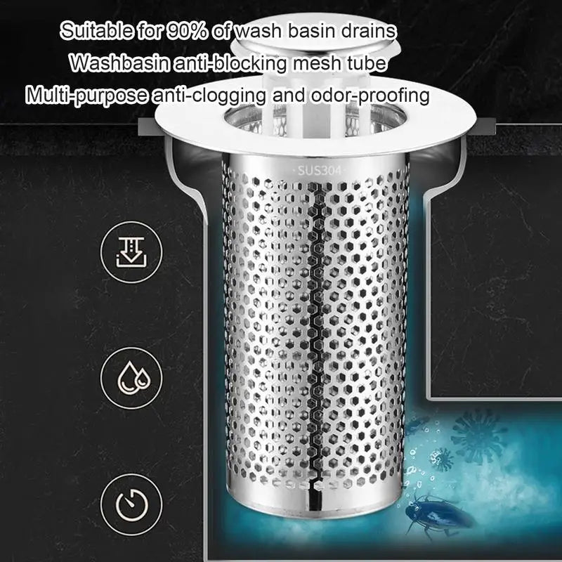 PopUp Drain Hair Catcher